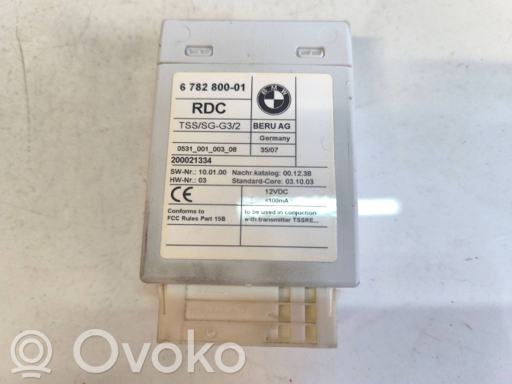BMW X5 E70 Tire pressure control unit 