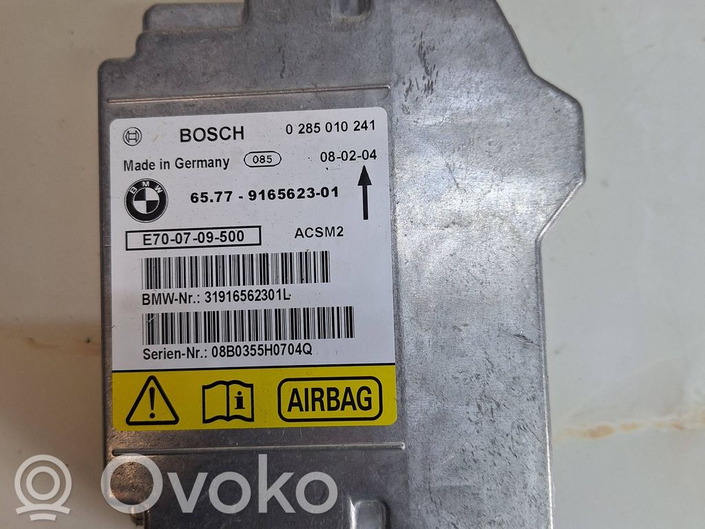 BMW X5 E70 Airbag control unit/module 
