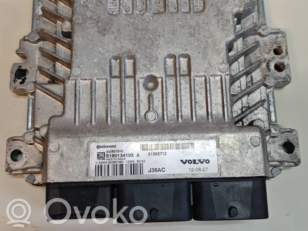 Unidad de control/módulo del motor   31355712,180134103A