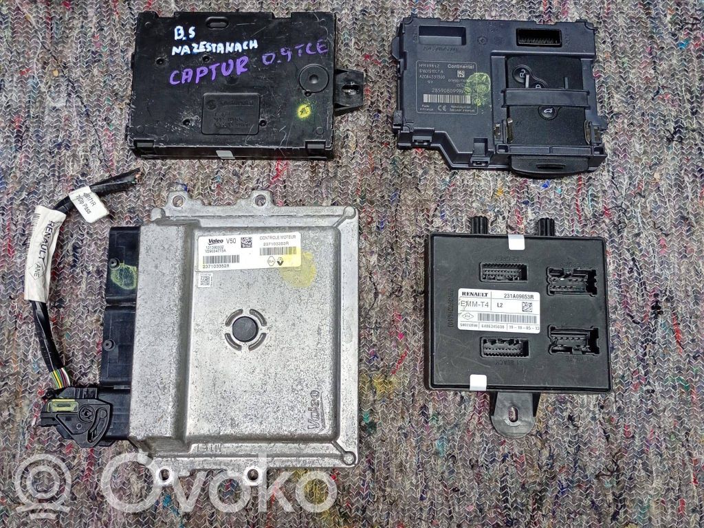 Renault Captur Kit cu ECU motor și set închidere uși 