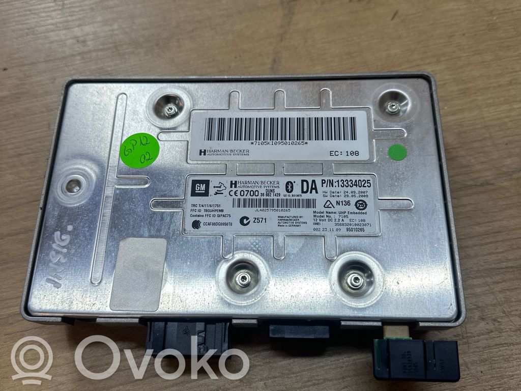 Opel Insignia A Unidad de control/módulo de bluetooth 