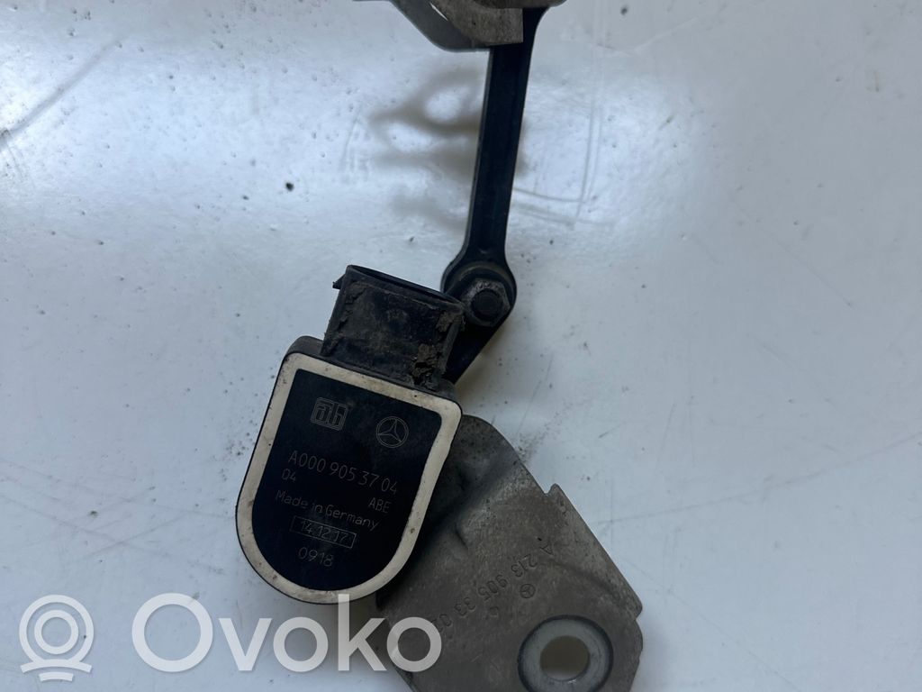 Mercedes-Benz GLC C253 Czujnik poziomowania tylnego zawieszenia pneumatycznego 