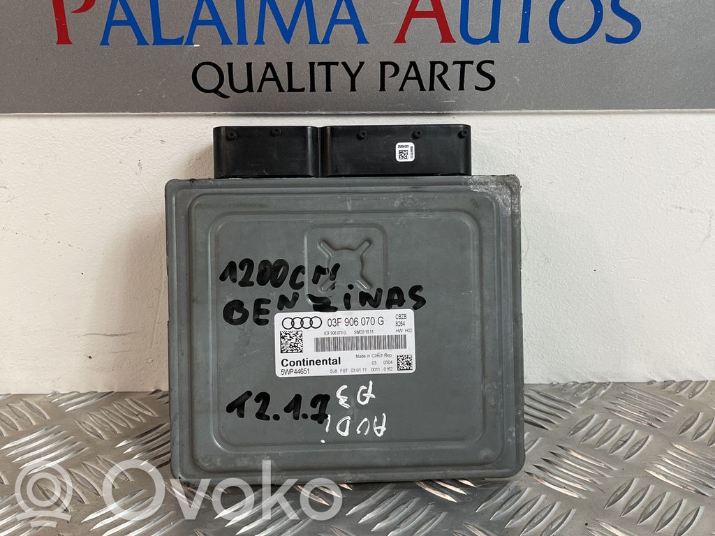 Audi A3 S3 A3 Sportback 8P Variklio valdymo blokas 