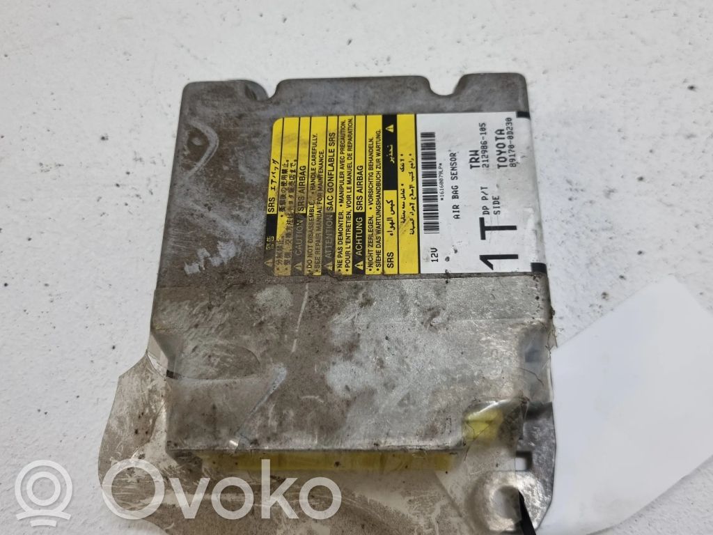 Toyota Yaris Unitate/modul de comandă airbaguri 