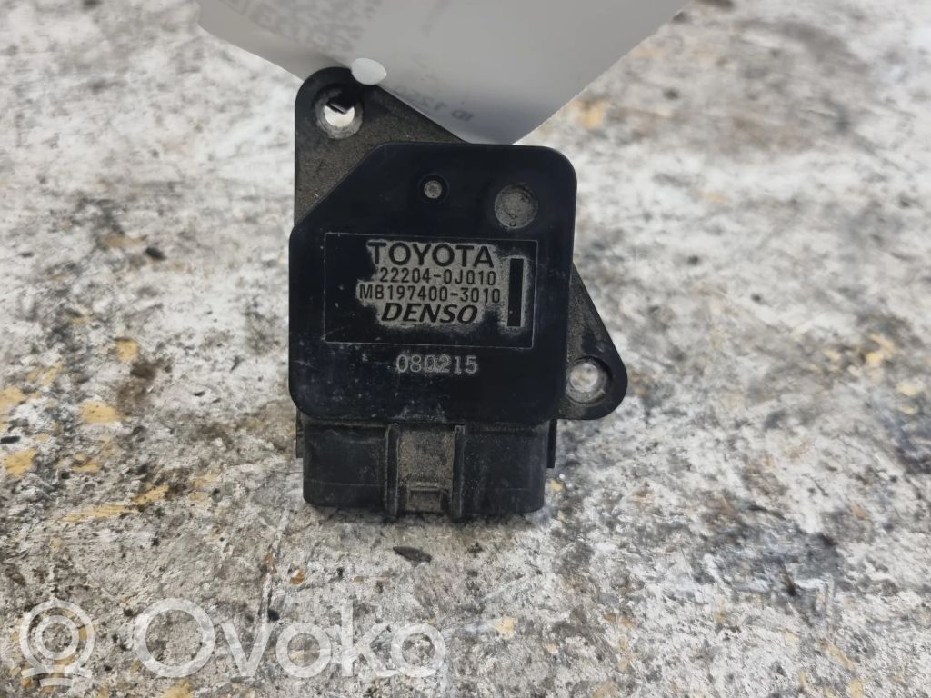 Toyota Avensis T250 Oro srauto matuoklis 