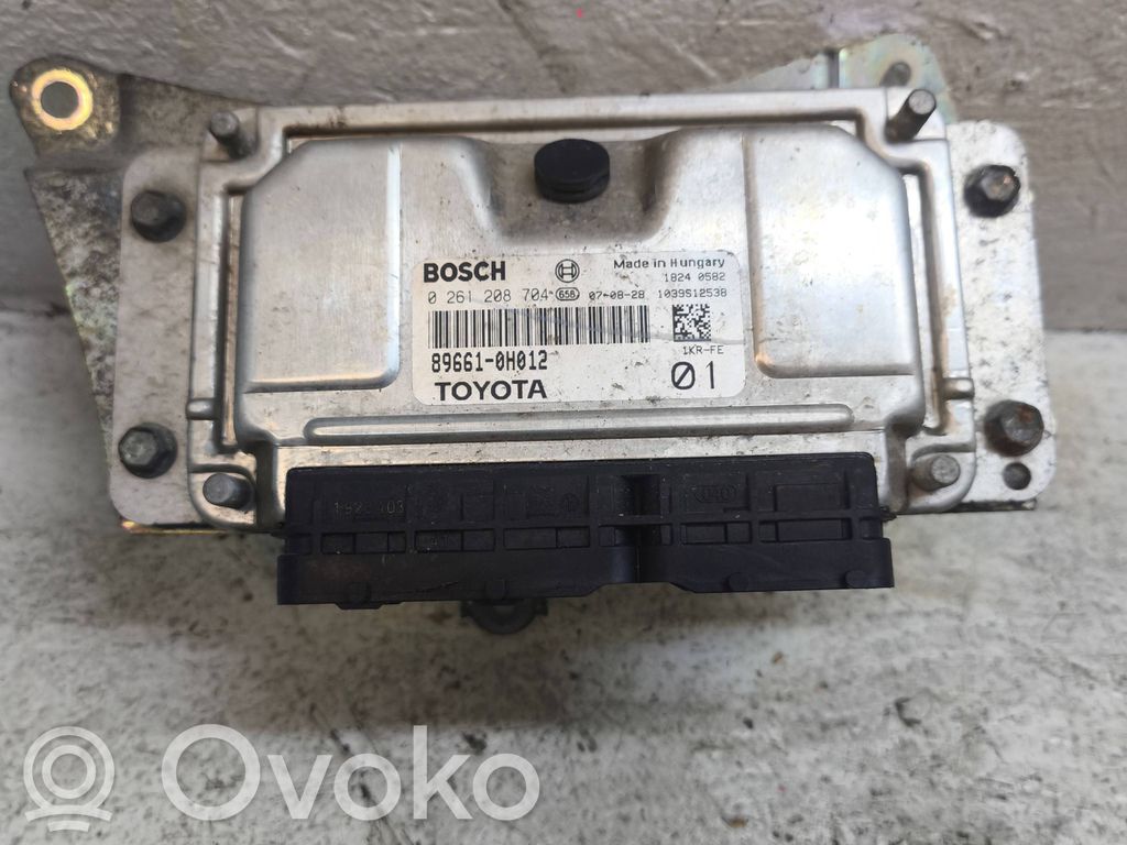 Peugeot 107 Sterownik / Moduł ECU 