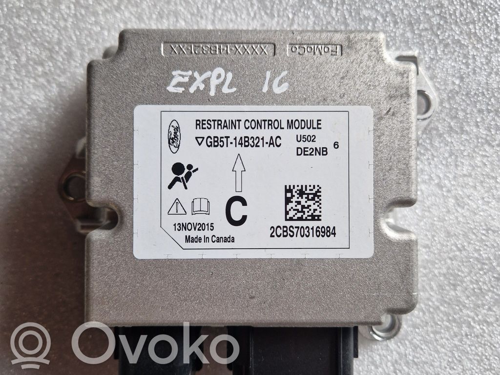 Ford Explorer V Airbag control unit/module 