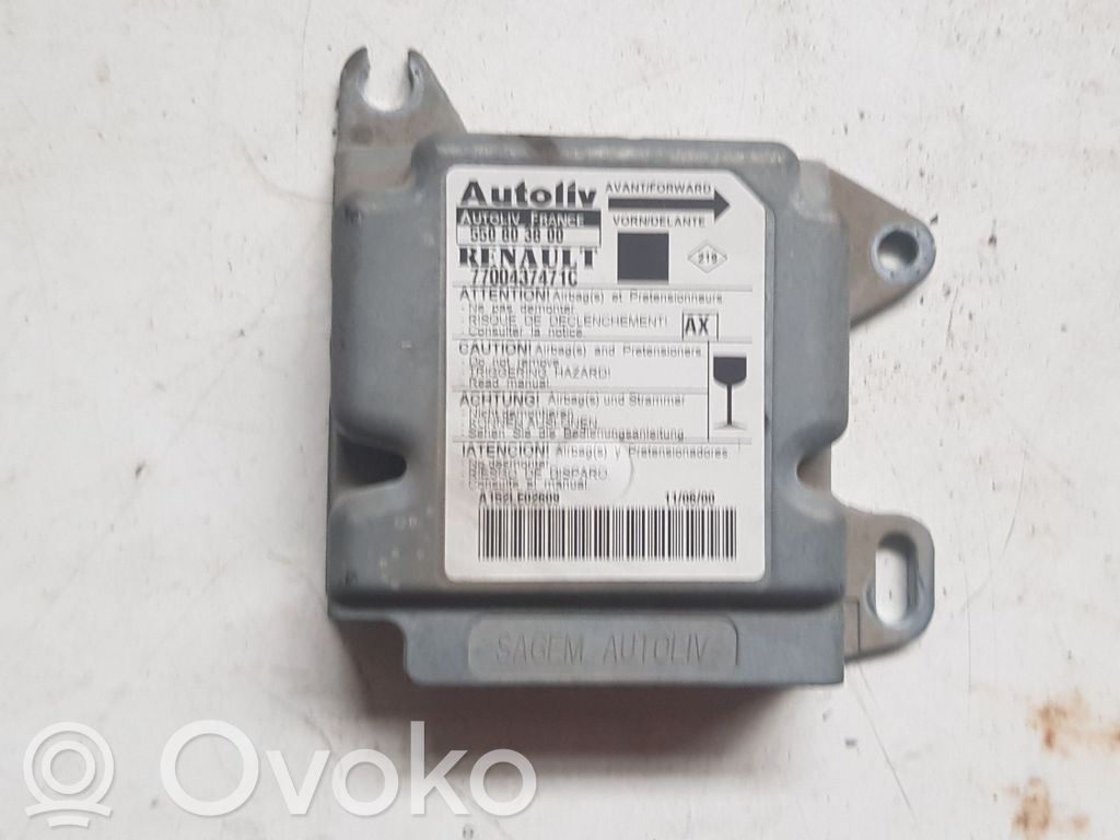 Renault Scenic I Airbag control unit/module 