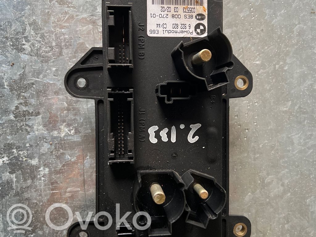 BMW 7 E65 E66 Engine control unit/module ECU 