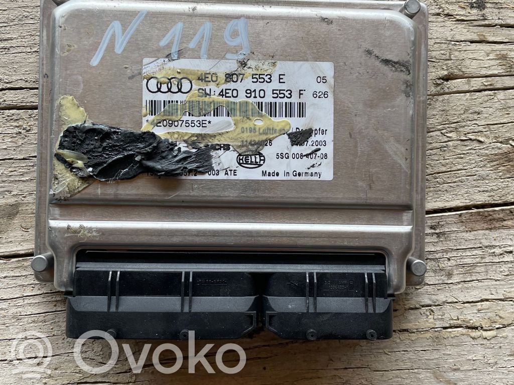 Module de commande suspension   4E0807553E,4E0910553F,0907553E,5SG00840708