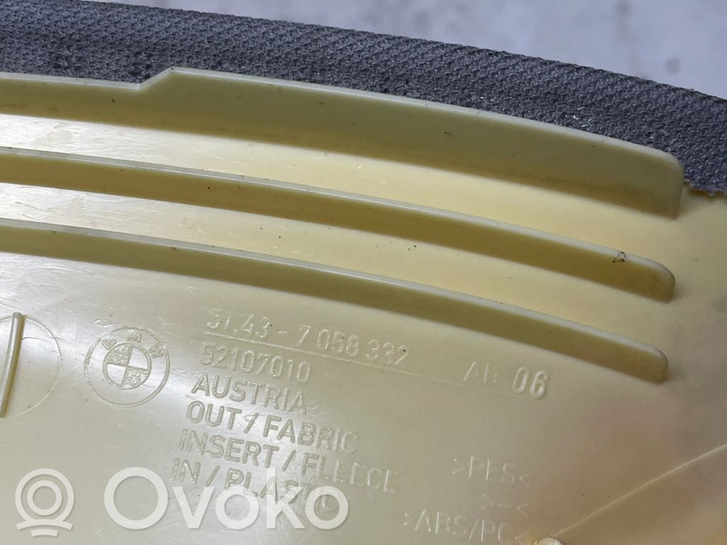 BMW 3 E90 E91 (A) pillar trim 
