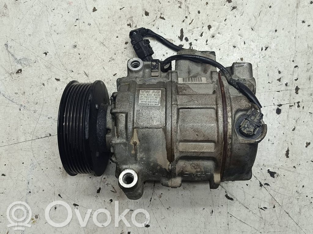 Volkswagen Touareg II Air conditioning (A/C) compressor (pump) 