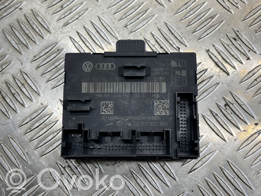 Audi A6 C7 Sterownik / Moduł drzwi 