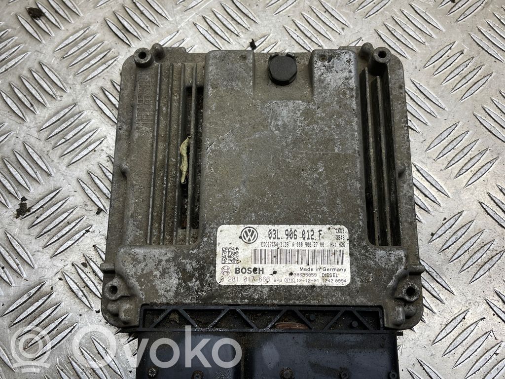 Volkswagen Crafter Engine control unit/module 