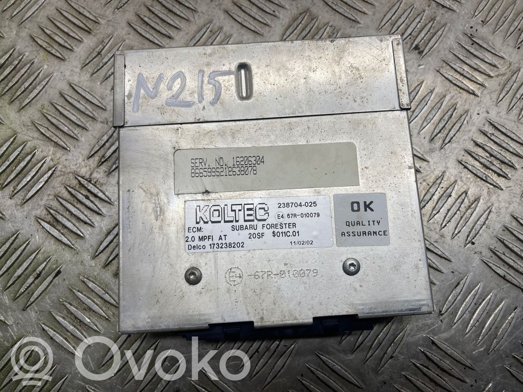 Subaru Forester SF Engine control unit/module 