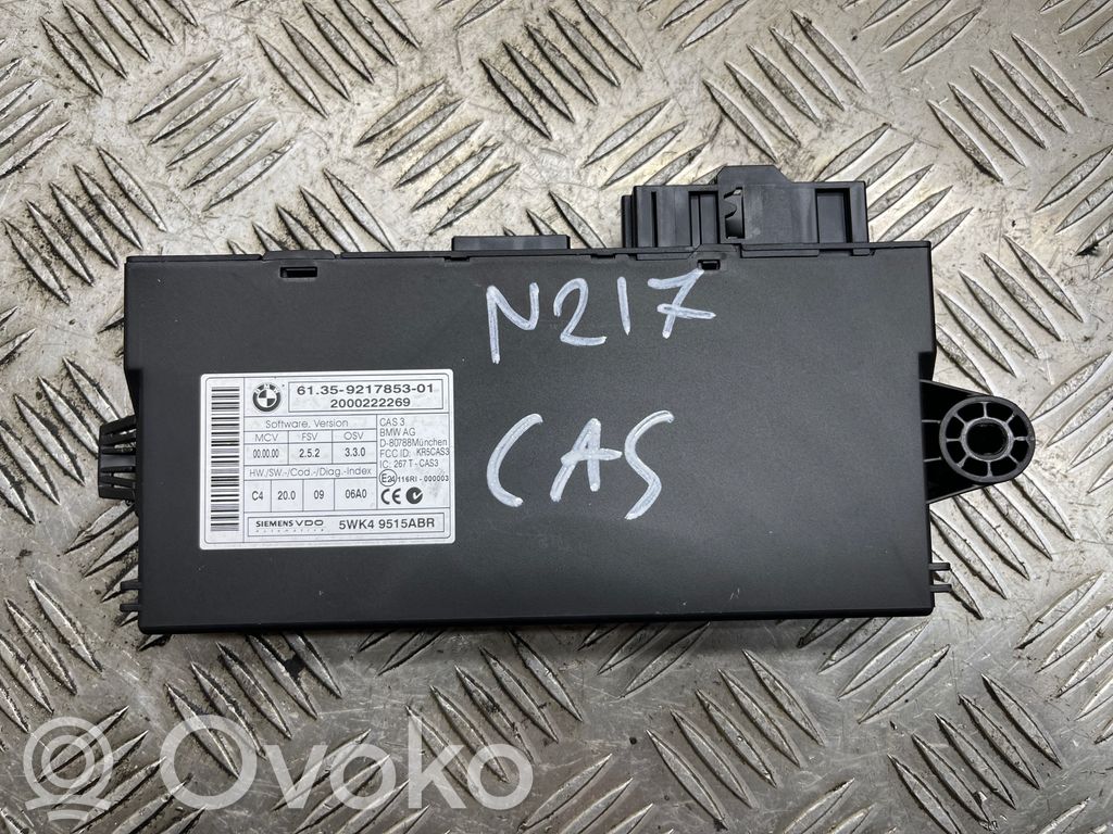 BMW 3 E90 E91 CAS control unit/module 