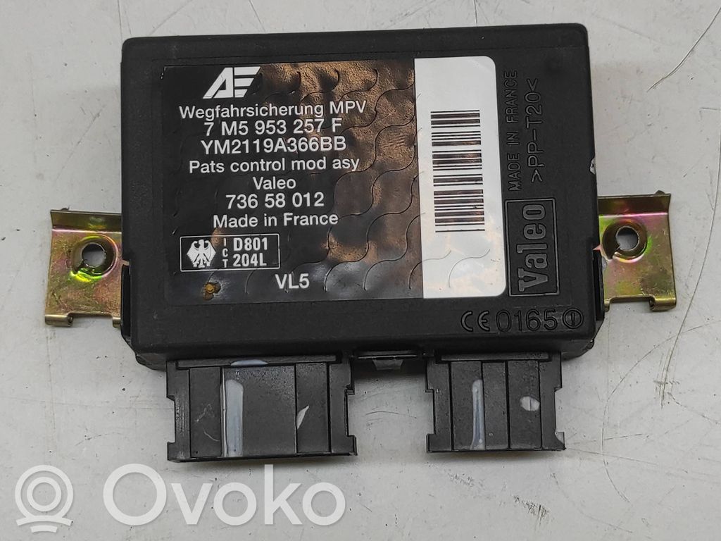 Volkswagen Sharan Immobilizer control unit/module 