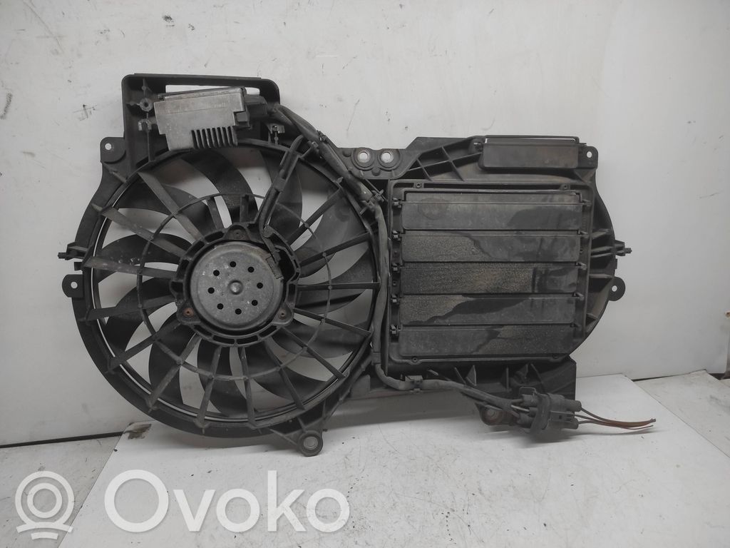 Audi A6 S6 C6 4F Elektryczny wentylator chłodnicy 