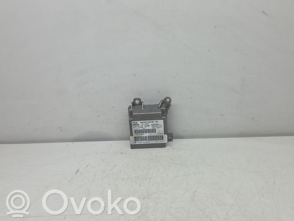 Peugeot 207 Unitate/modul de comandă airbaguri 