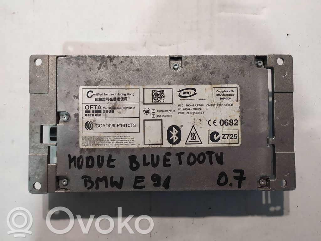 BMW 5 E60 E61 Bluetooth control unit module 