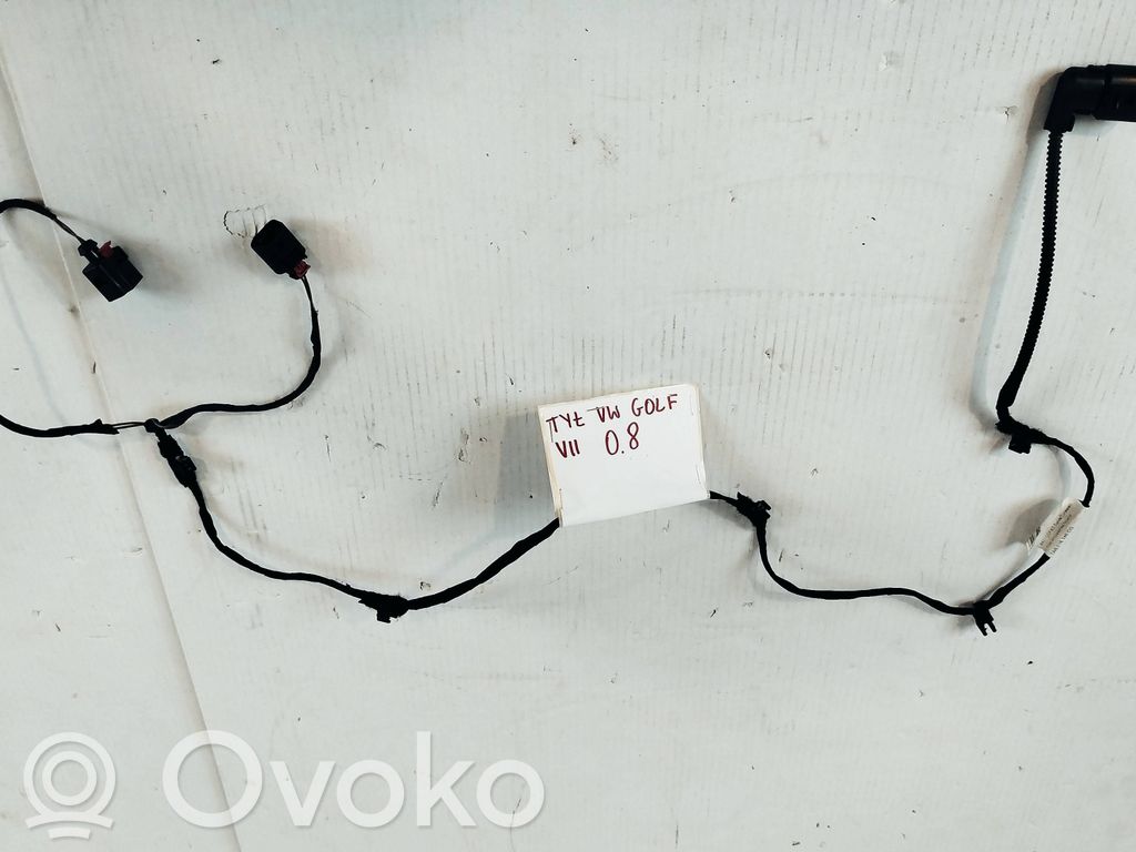 Volkswagen Golf VII Wiązka przewodów czujnika parkowania PDC 