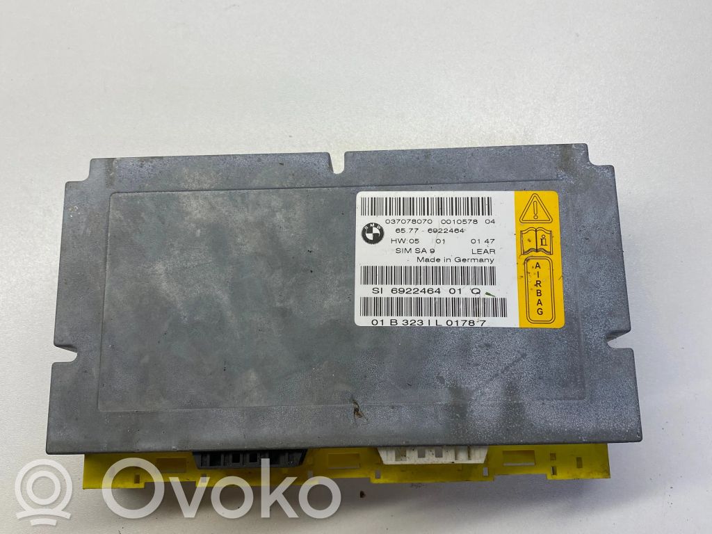 BMW 7 E65 E66 Airbag control unit/module 