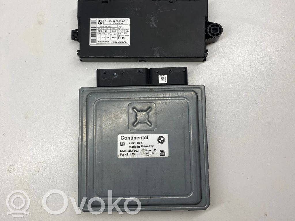 Engine ECU kit and lock set   7629046,5WK91163,5MSV80