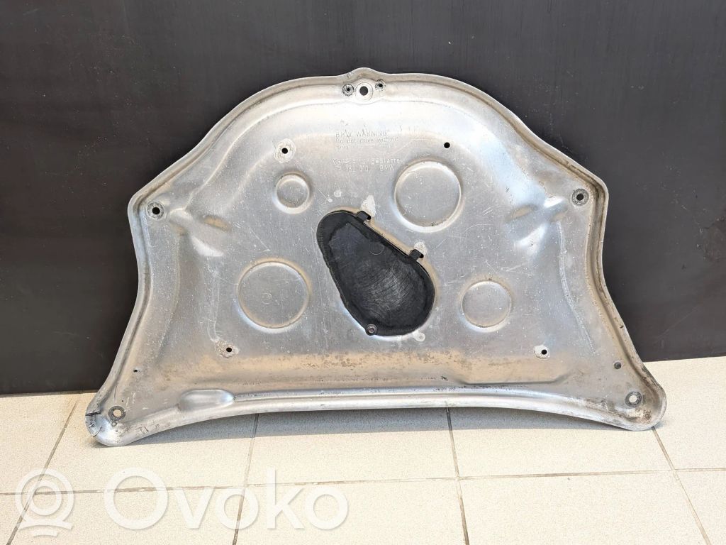 BMW 7 E65 E66 Placa protectora/protector antisalpicaduras motor 
