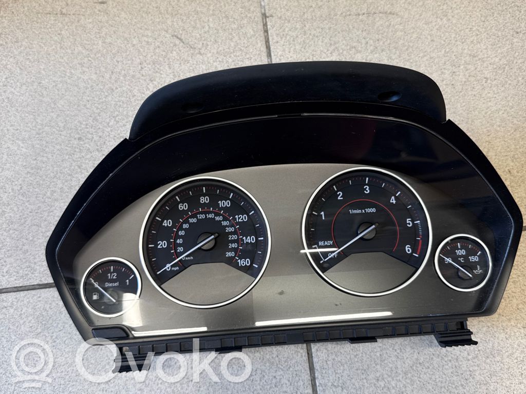 BMW 4 F32 F33 Spidometrs (instrumentu panelī) 