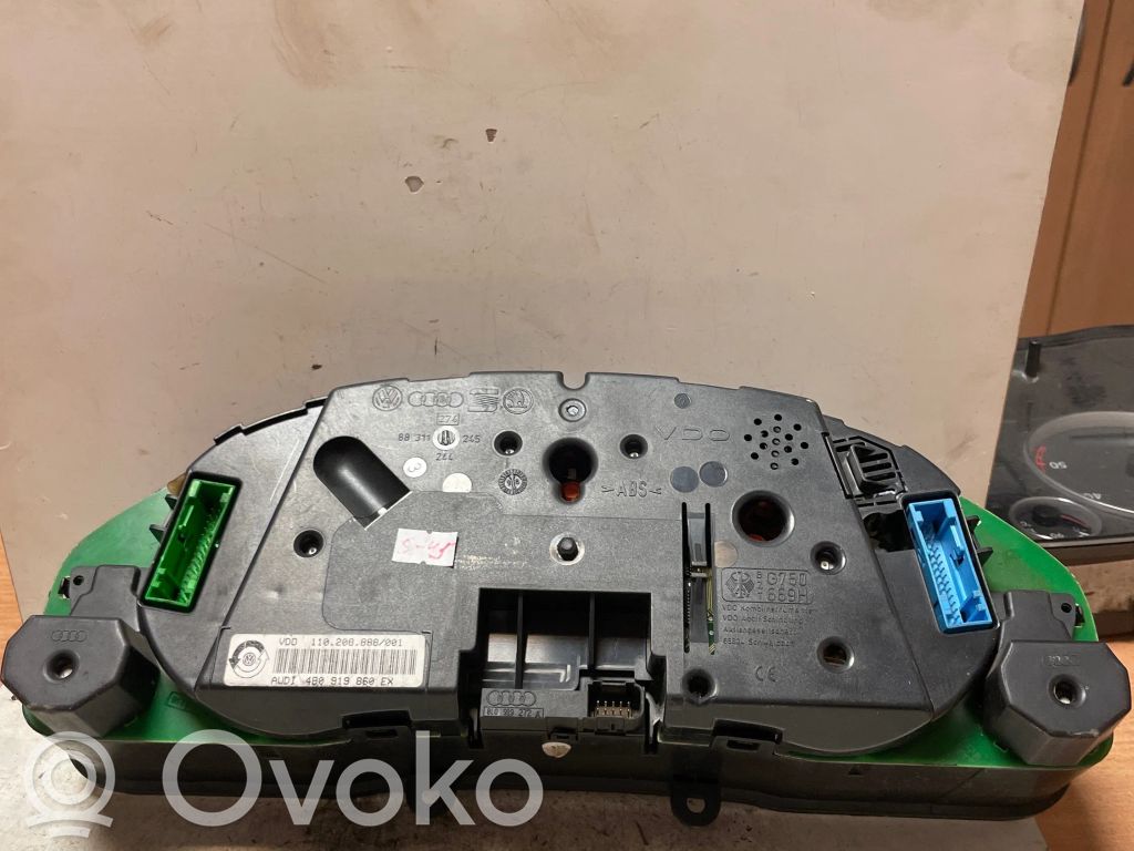 Audi A6 S6 C5 4B Velocímetro (tablero de instrumentos) 
