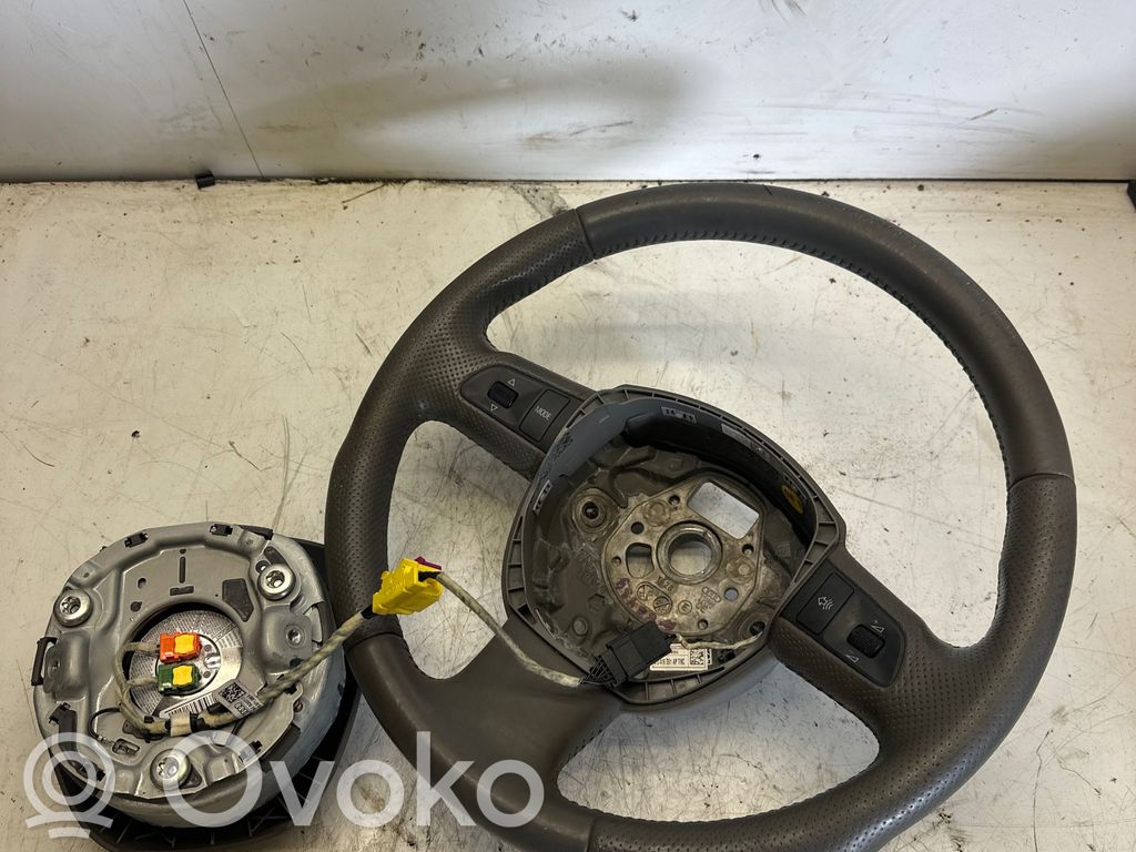Audi A6 S6 C6 4F Ohjauspyörä 