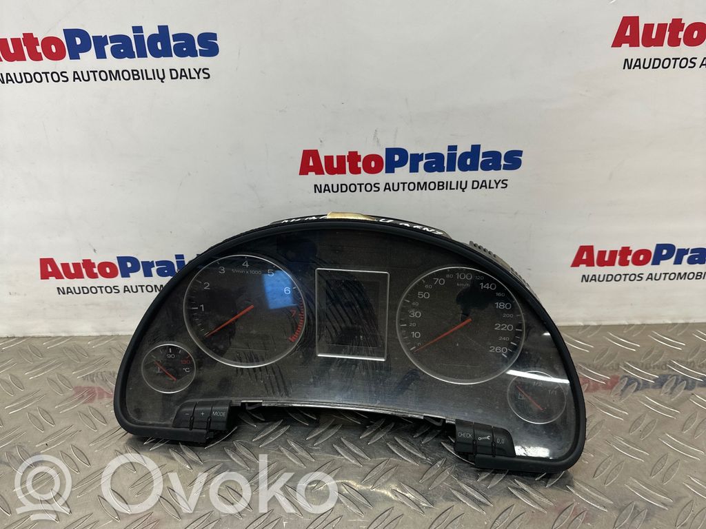 Audi A4 S4 B6 8E 8H Tachimetro (quadro strumenti) 