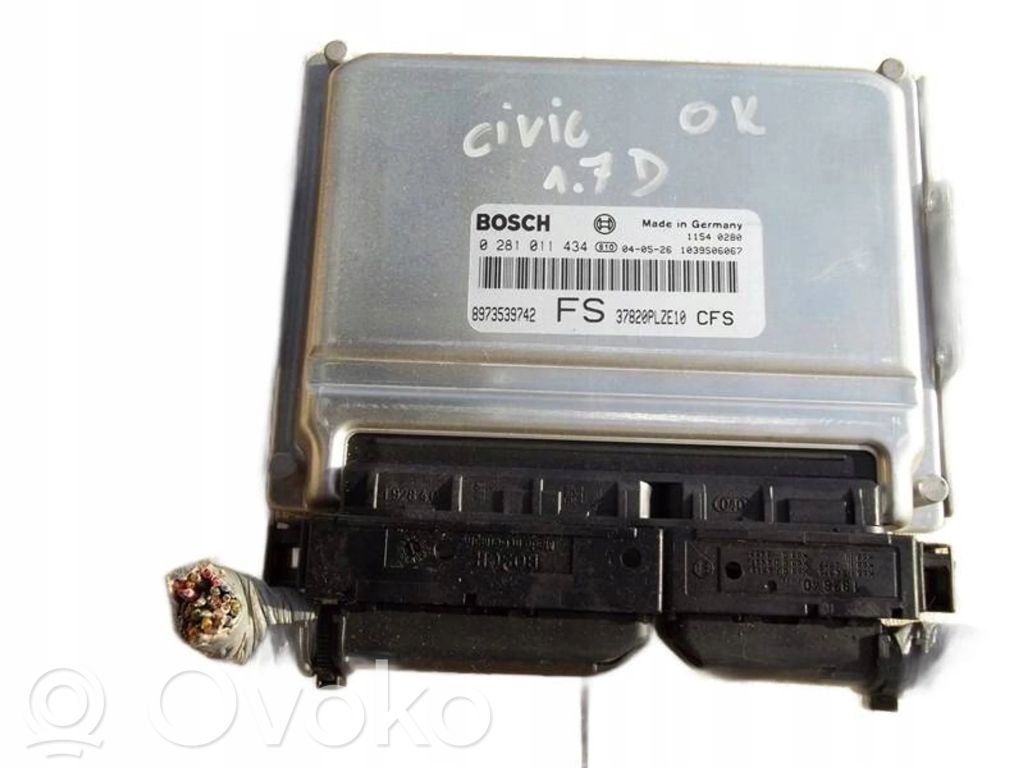 Honda Civic Engine control unit/module 