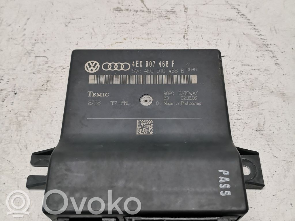 Audi A8 S8 D3 4E Other control units/modules 