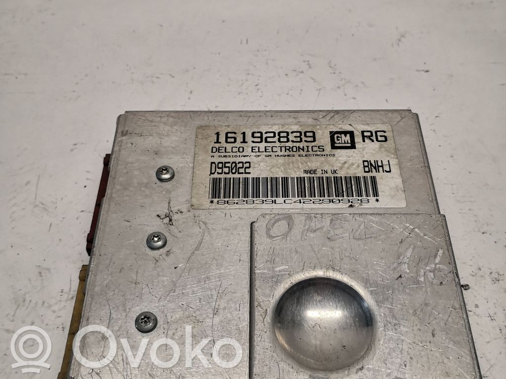 Opel Astra F Engine control unit/module 