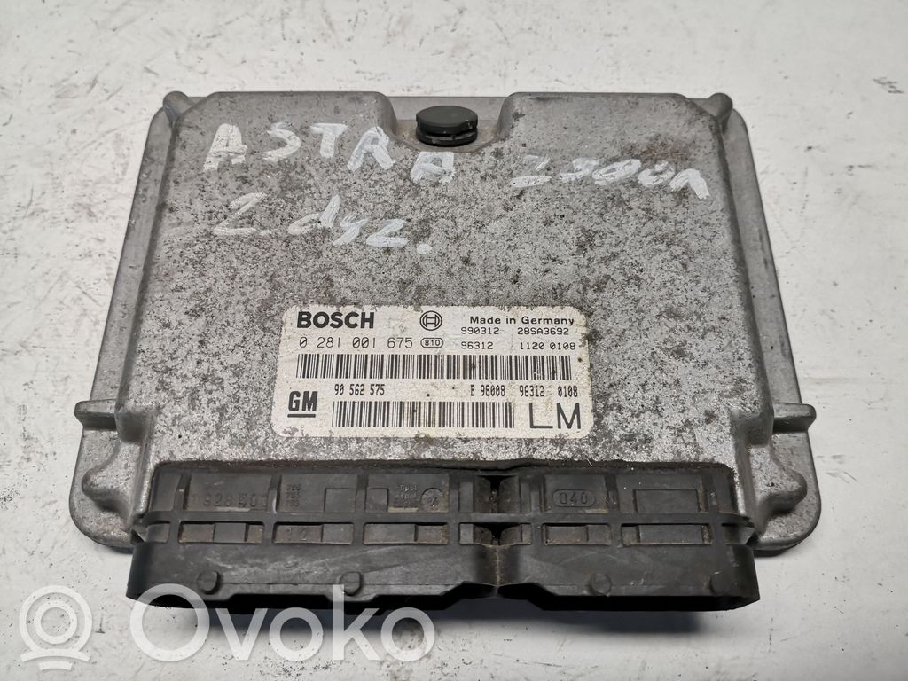 Opel Astra G Engine control unit/module 