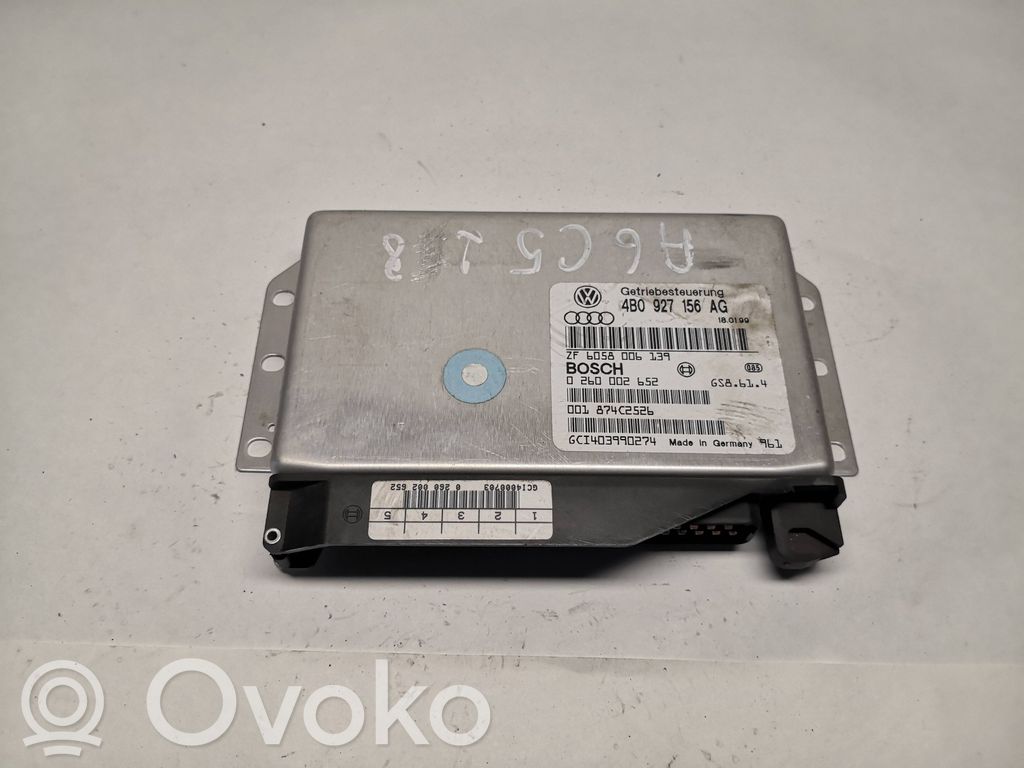Gearbox control unit/module   4B0927156AG,0260002652,874C252,6058006139