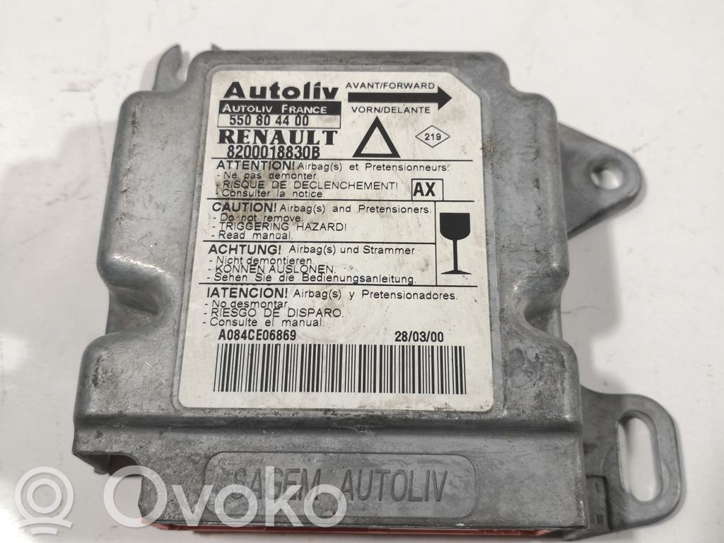Renault Laguna I Airbag control unit/module 