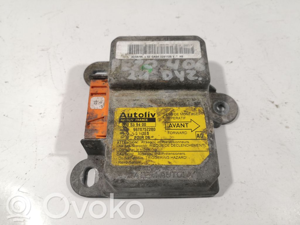 Peugeot 406 Sterownik / Moduł Airbag 