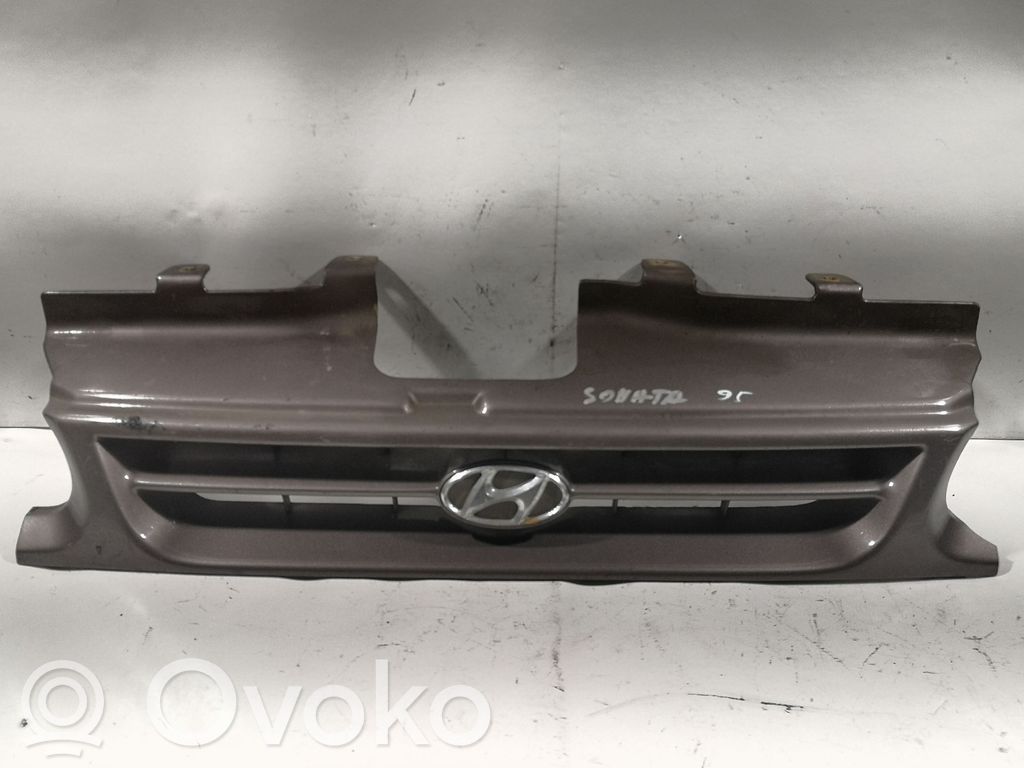 Hyundai Sonata Front bumper upper radiator grill 