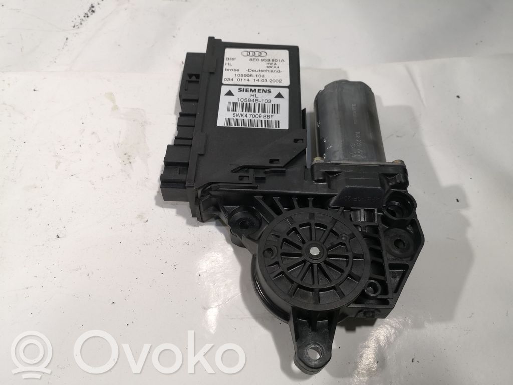 Audi A4 S4 B6 8E 8H Silniczek podnoszenia szyby drzwi tylnych 