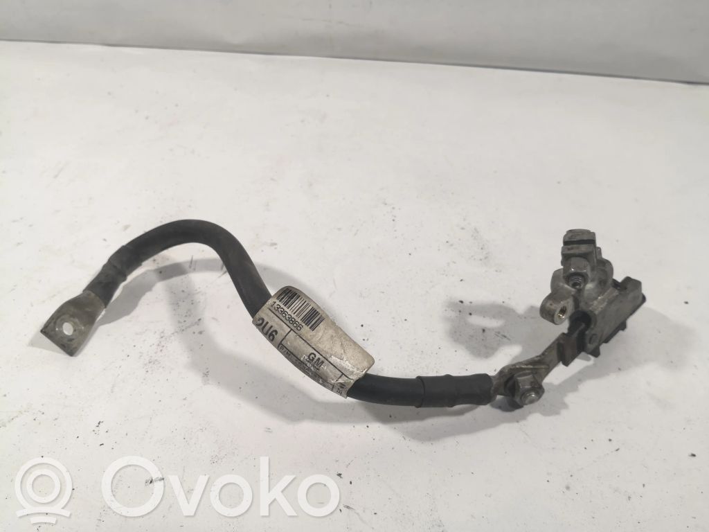 Opel Astra J Negative earth cable (battery) 