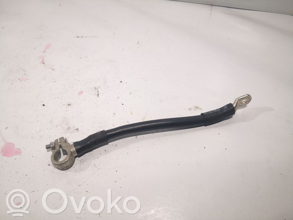 Audi A6 S6 C6 4F Minus / Klema / Przewód akumulatora 