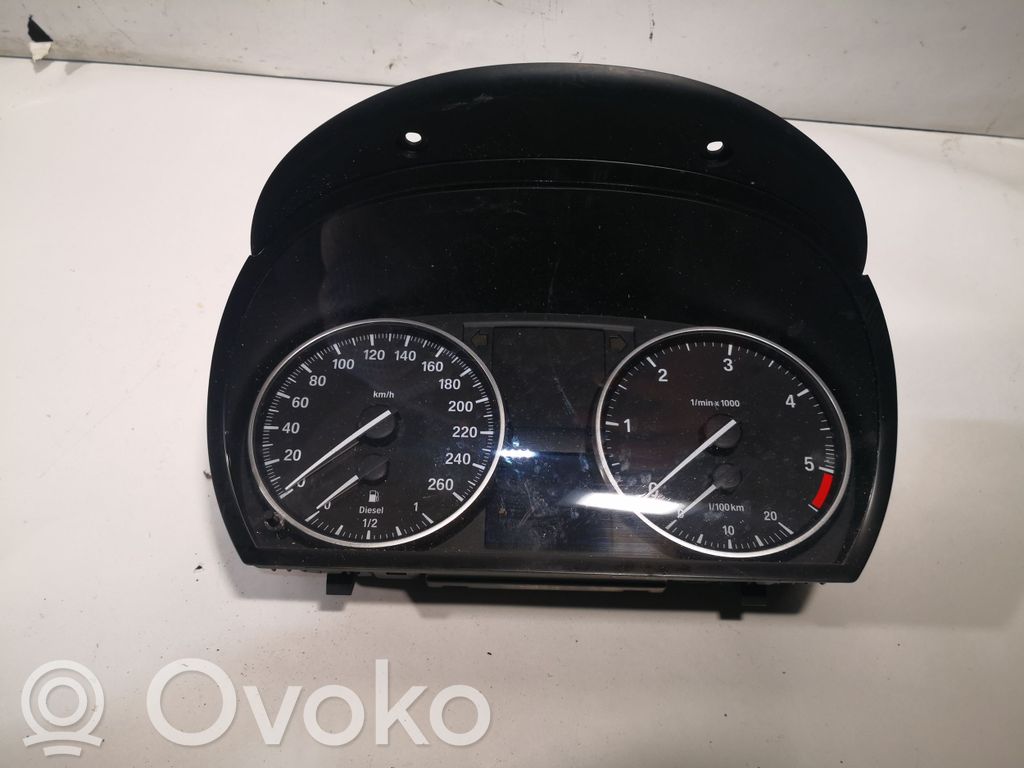 BMW 3 E90 E91 Speedometer (instrument cluster) 