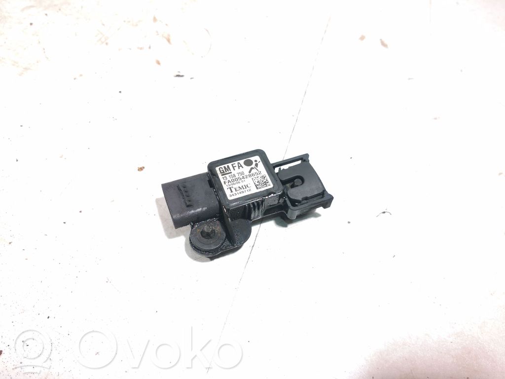 Opel Zafira B Airbagsensor Crashsensor Drucksensor 