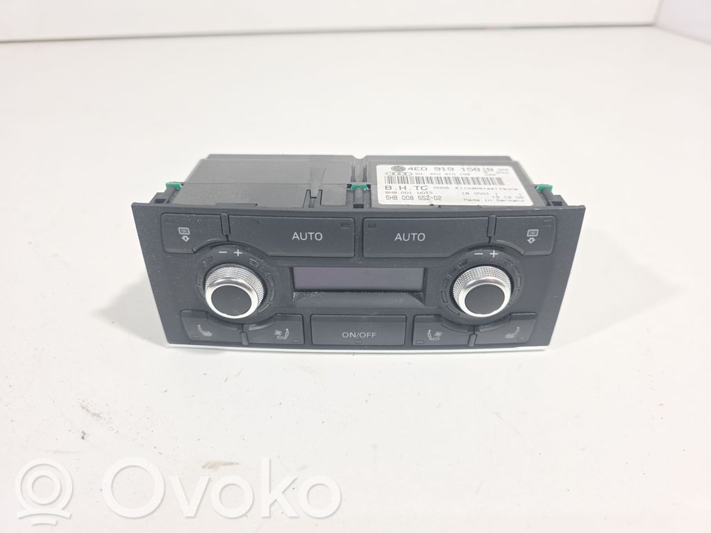 Audi A8 S8 D3 4E Climate control unit 
