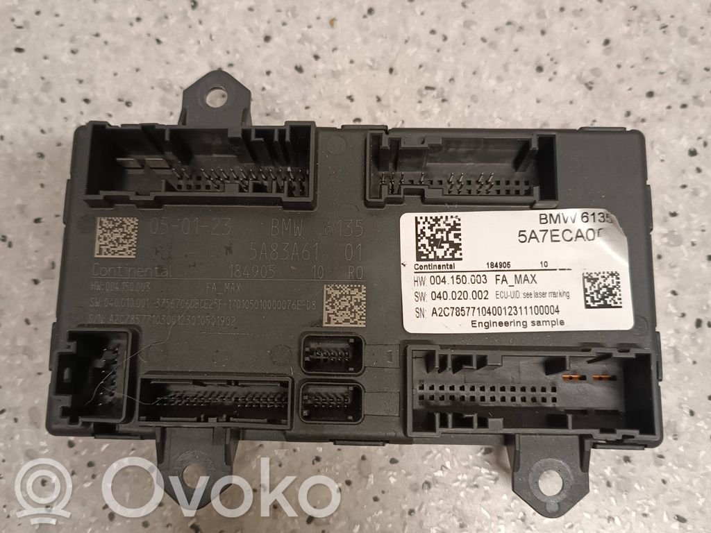 Unidad de control/módulo de la puerta   5A83A61