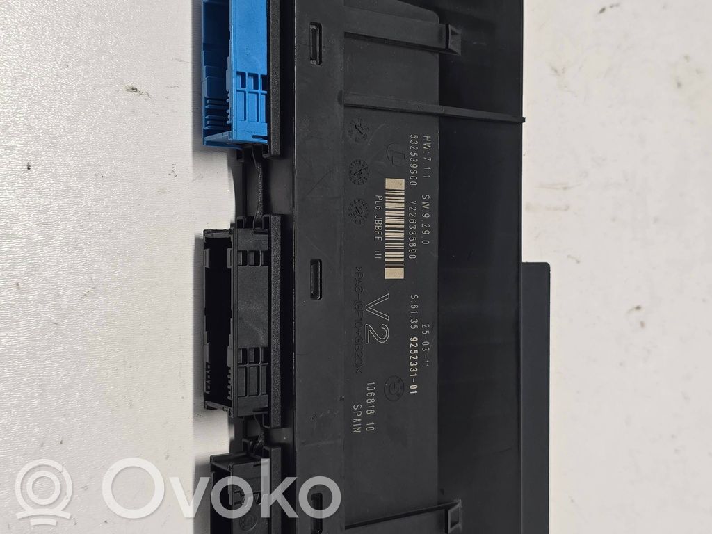 BMW 5 F10 F11 Mukavuusmoduuli 