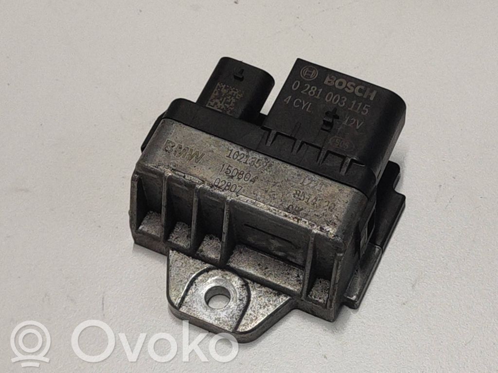 BMW 1 F20 F21 Przekaźnik / Modul układu ogrzewania wstępnego 