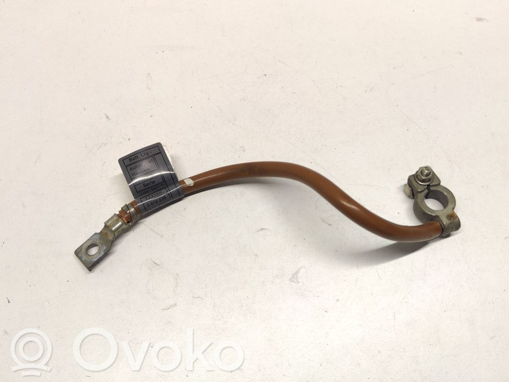 BMW X3 E83 Minusinis laidas (akumuliatoriaus) 